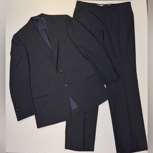 Austin Reed of Regent Street Ayrshire Gray Pinstripe 2 pc men’s suit Business